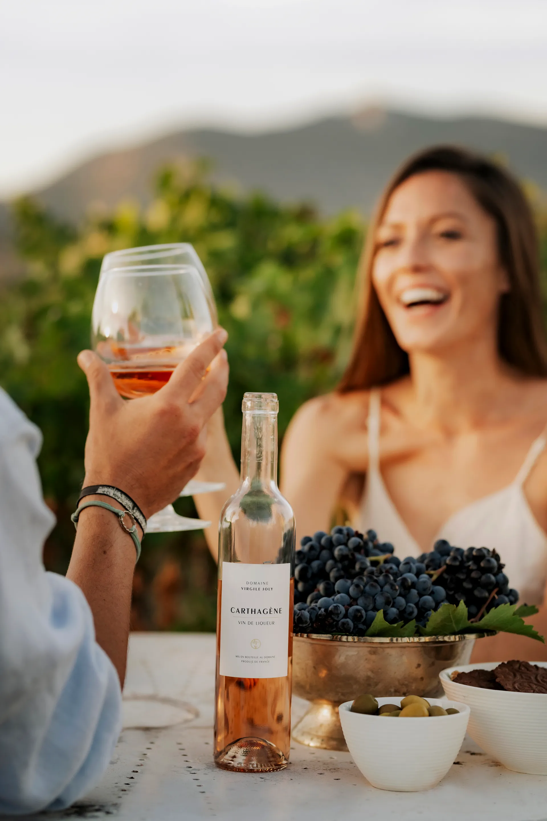 dégustation de vin en amoureux